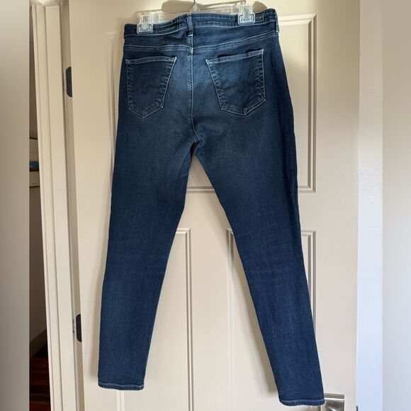 AG Blue Jeans The Abbey Ankle, Mid-rise super skinny, Size 30 - Picture 4 of 4